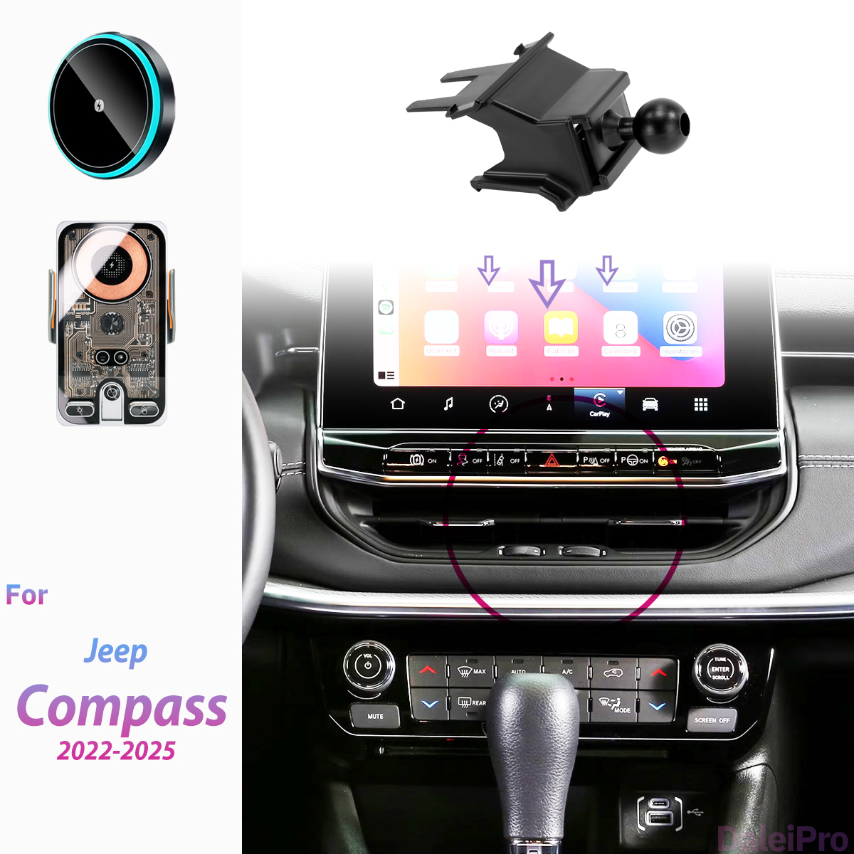 Uchwyt samochodowy na telefon  – Compass Lensatic recenzja i cena