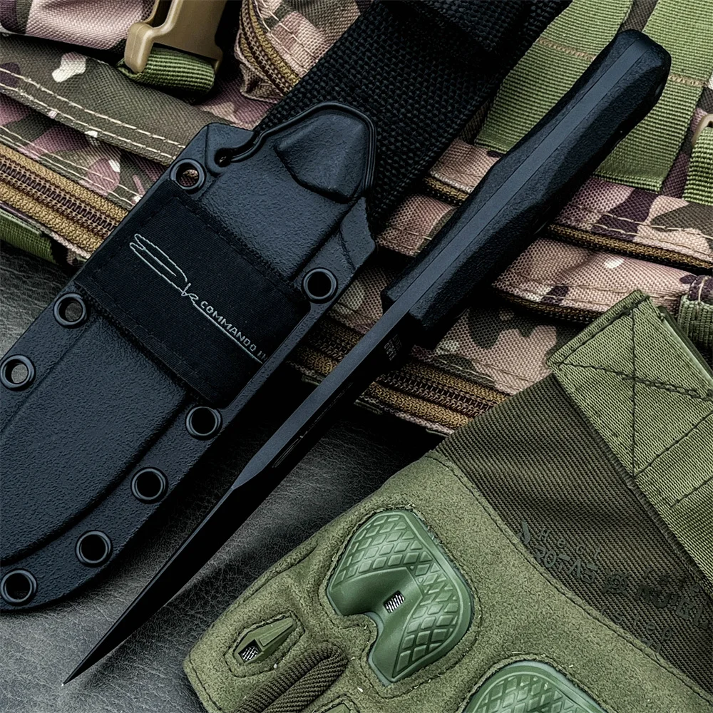 Nóż KA-BAR EK50 z ostrzem stał – Bushcraft Knife Fixed recenzja i cena
