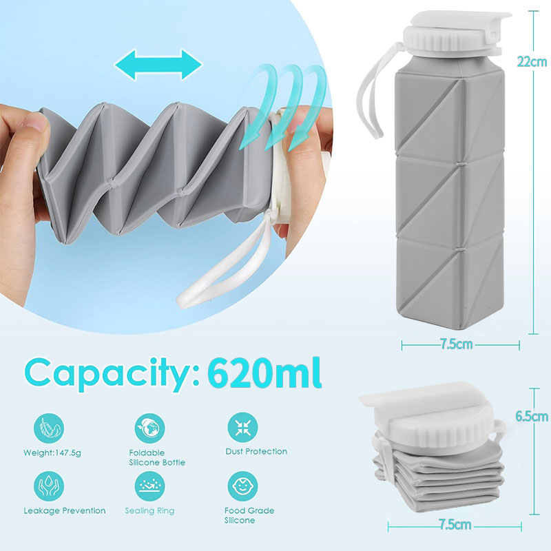 Składana butelka na wodę 620 m – Water Bag Collapsible recenzja i cena